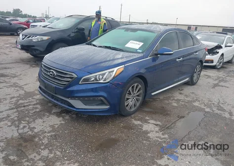 2015 Hyundai Sonata Sport из США, поврежденный, VIN 5NPE34AF7FH171220
